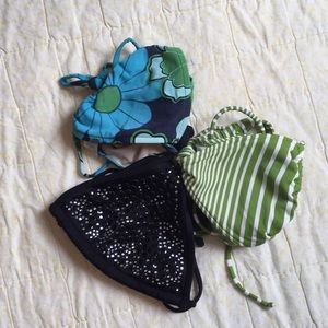 Perfect for Summer- Three Bikini Tops!